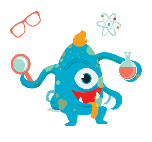 Monstruos divertidos para niños. Experilocos