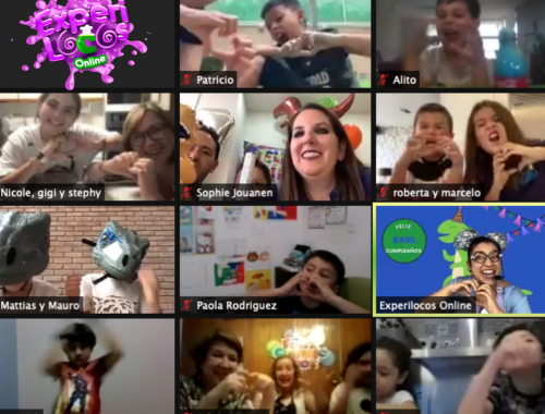 Fiesta y Actividades Online para niños